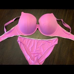 Victoria’s Secret matching Bra and Panty set.